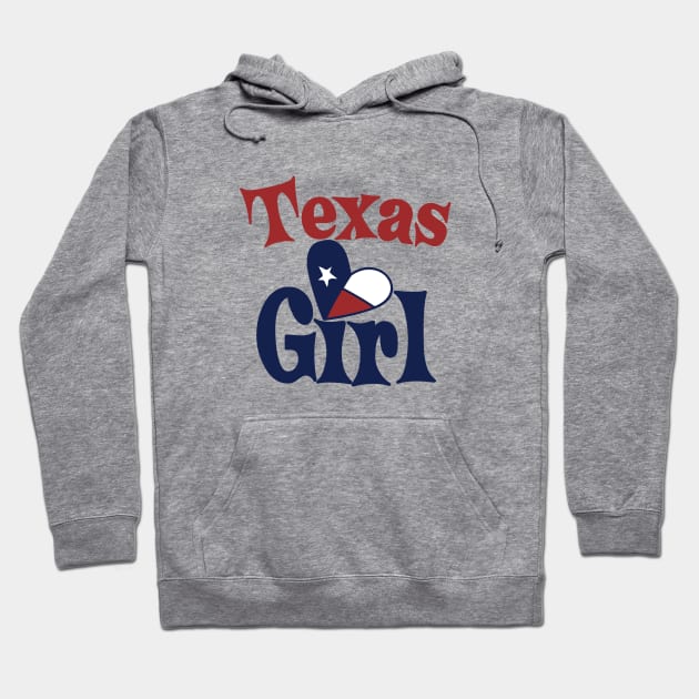 Texas Girl Hoodie by bubbsnugg